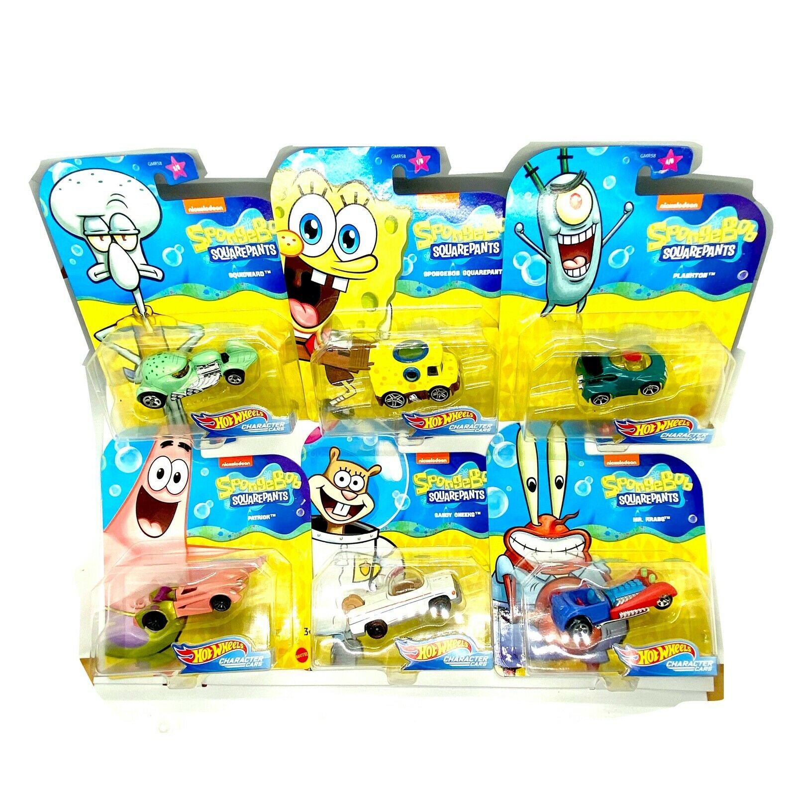 Set Of Brand New Hot Wheels Spongebob Squarepants Character Car My Xxx Hot Girl 