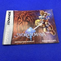 Sword of Mana Game Boy Advance GBA Authentic Instruction Manual ONLY - $11.63
