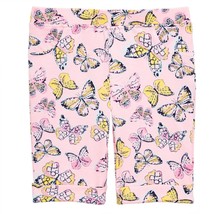 Epic Threads Little Girls 6 Crystal Rose Pink Butterfly Print Bermuda Shorts NWT - $8.41