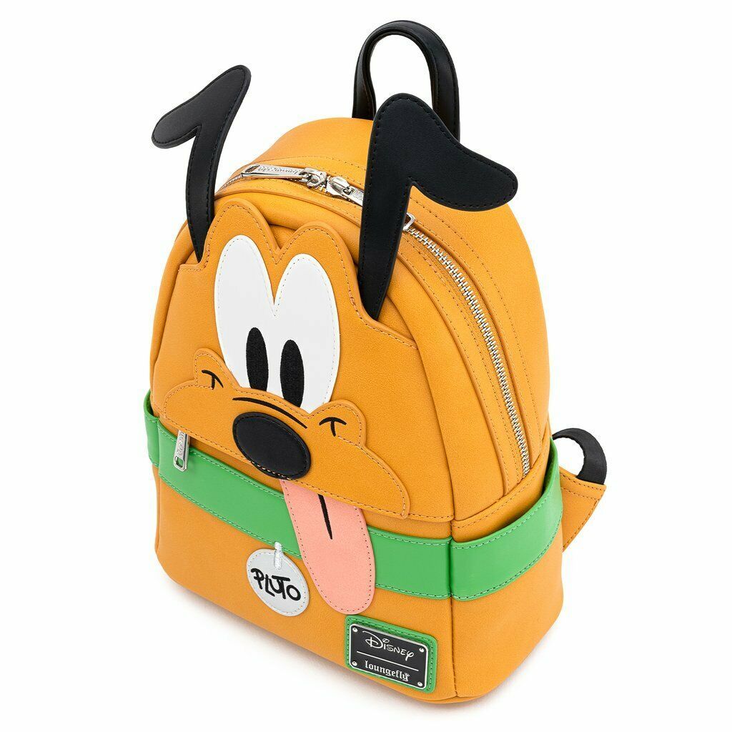 Loungefly Disney Pluto Dog Goofy Cartoons Cosplay Mini Backpack Bag ...