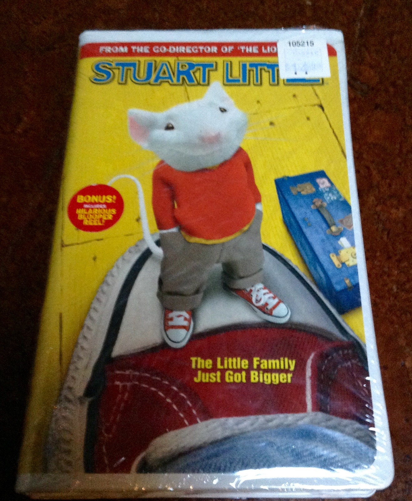 STUART LITTLE VHS Video Tape, Family Film 1999 Movie *NEW SEALED* - VHS ...