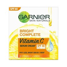 Garnier Bright Complete VITAMIN C SPF40/PA+++ Serum Cream, 45g, Free Shi... - $19.57