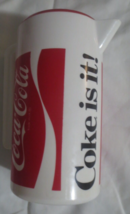 Coca Cola Coke is it  Plastic Pitcher 11 Cups 88 ozs - $4.95