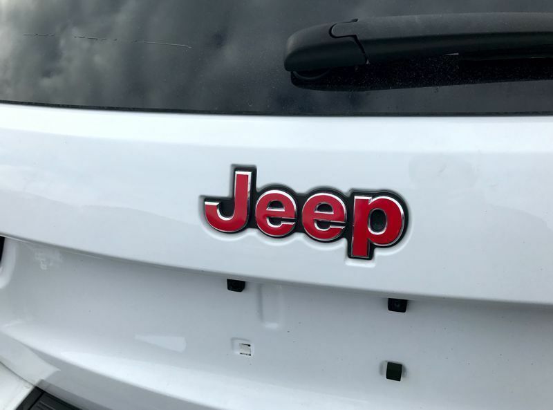 JEEP Front and Rear Emblem Overlay Decals for 2007-2017 Jeep Patriot