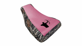Fits Honda Foreman 500 Seat Cover 2012 To 2013 With Logo Camo Side Pink ... - $35.99