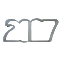 2027 Year Outline Graduation Alumni NYE Cookie Cutter Made In USA PR4998 - $2.99