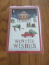 American Greetings 16 Cards &amp; Envelopes &quot;Winter Wishes&quot; Christmas Cards - $22.65