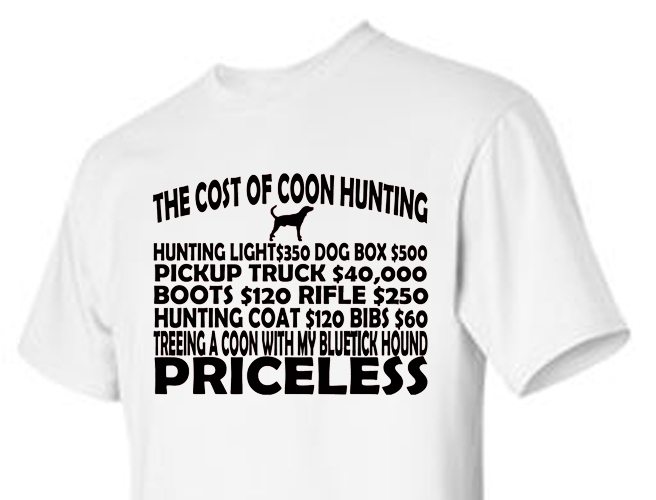 coon hunting shirts