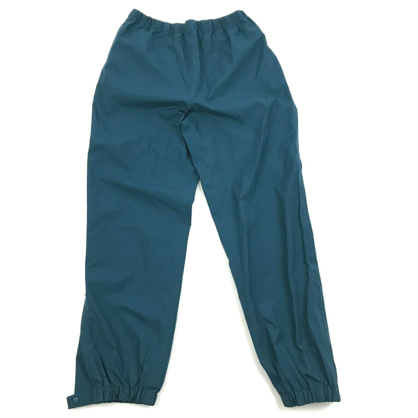 Lands End GORETEX Mens Rain Pants Size Medium Overpants WATERPROOF