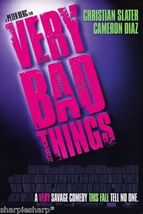 1998 VERY BAD THINGS Peter Berg Jon Favreau Title Movie Promotional Post... - $13.95