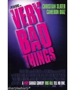 1998 VERY BAD THINGS Peter Berg Jon Favreau Title Movie Promotional Post... - $13.95