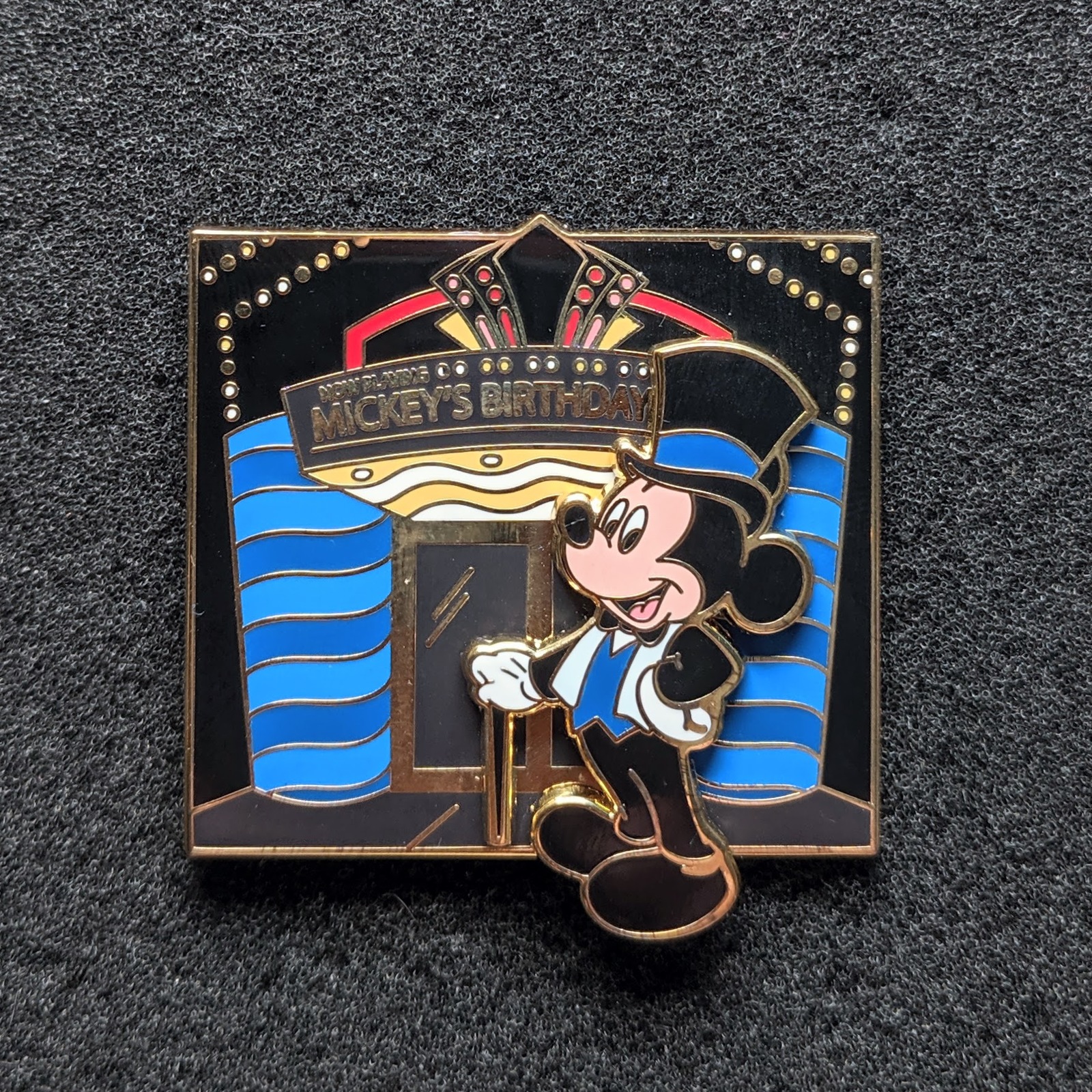 Mickey Mouse Disney Lapel Pin: Birthday Premiere - Mickey Mouse