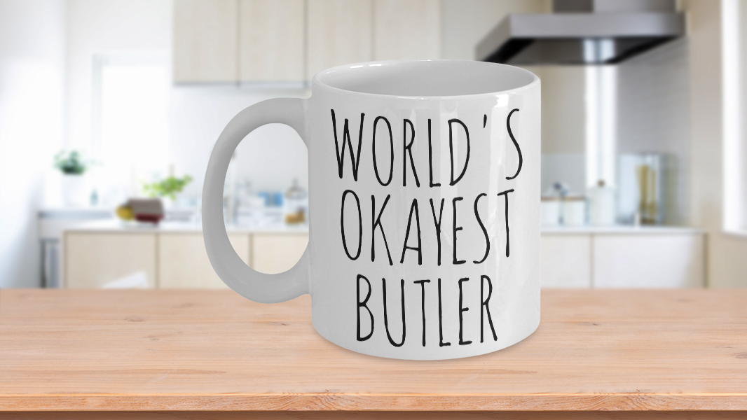 Butler Gift World's Okayest Funny Idea and 50 similar items