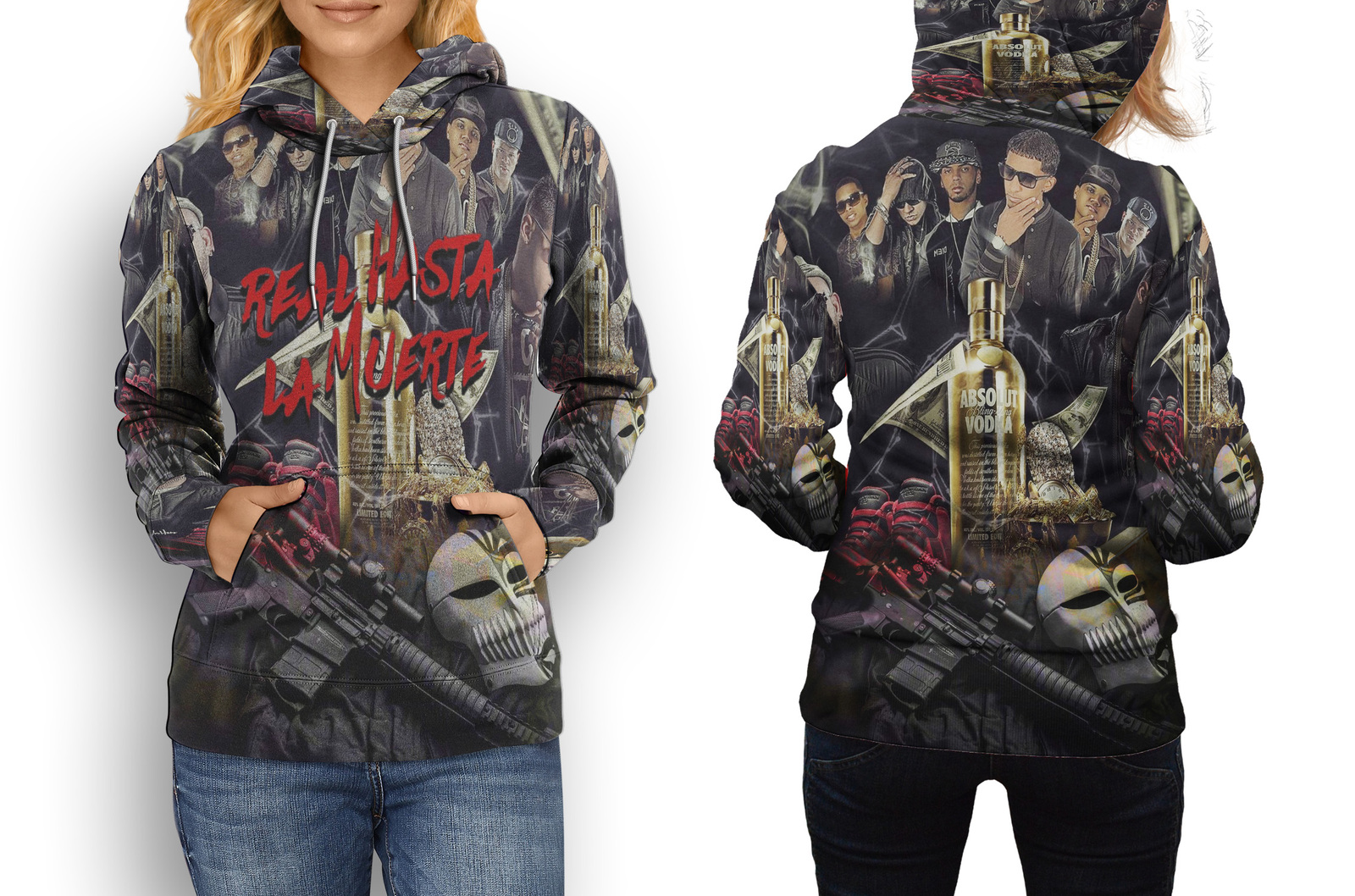 Real Hasta La Muerte Cabron Anuel Aa Hoodie And Similar Items