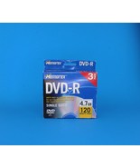 Memorex Single Sided DVD-R 4.7 GB 3 Pack New - $7.92