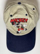Official Disney On Ice Mickey Mouse Tan/Blue Adjustable Hat - $14.84