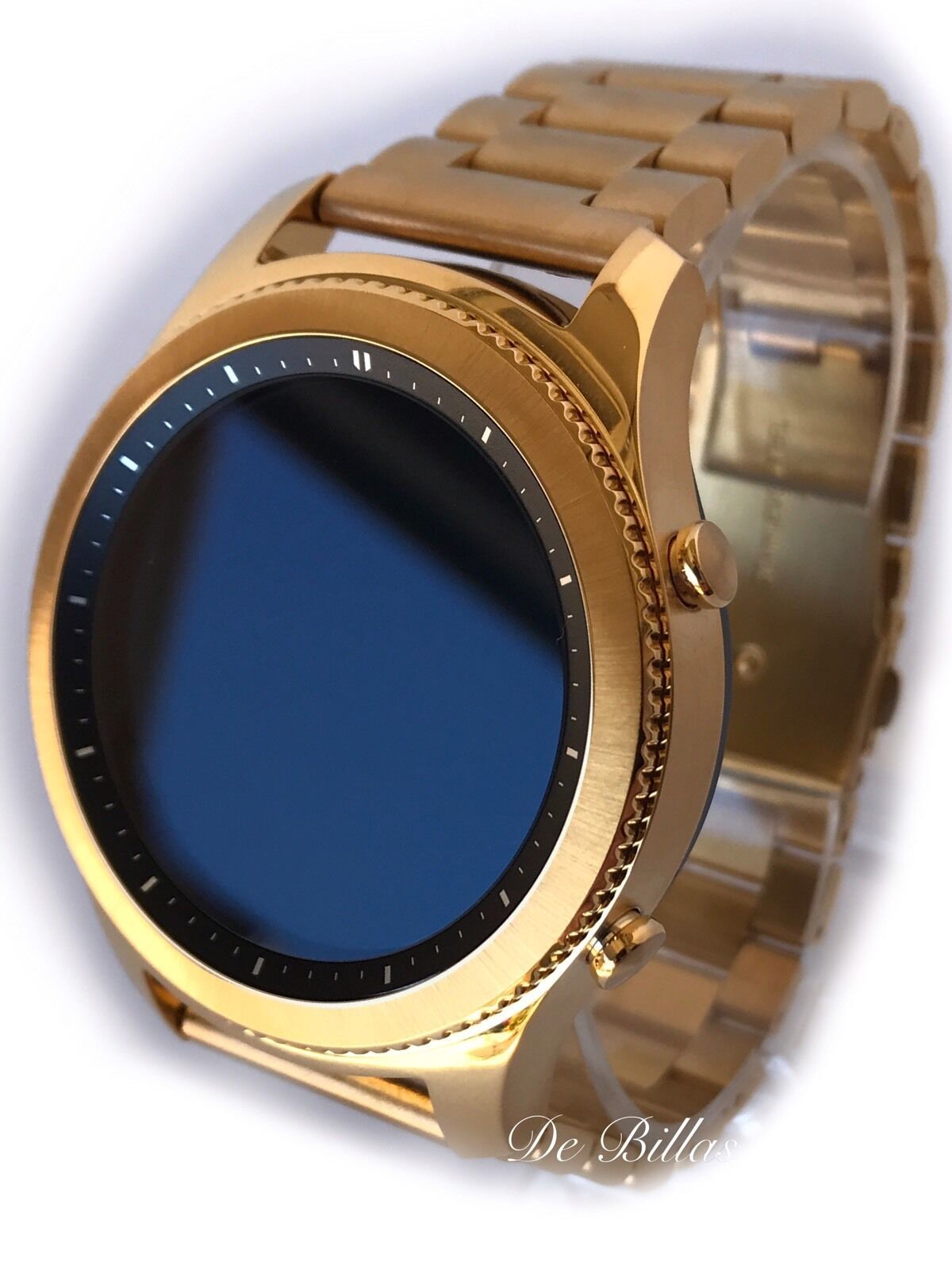24k gold samsung gear s3 smartwatch