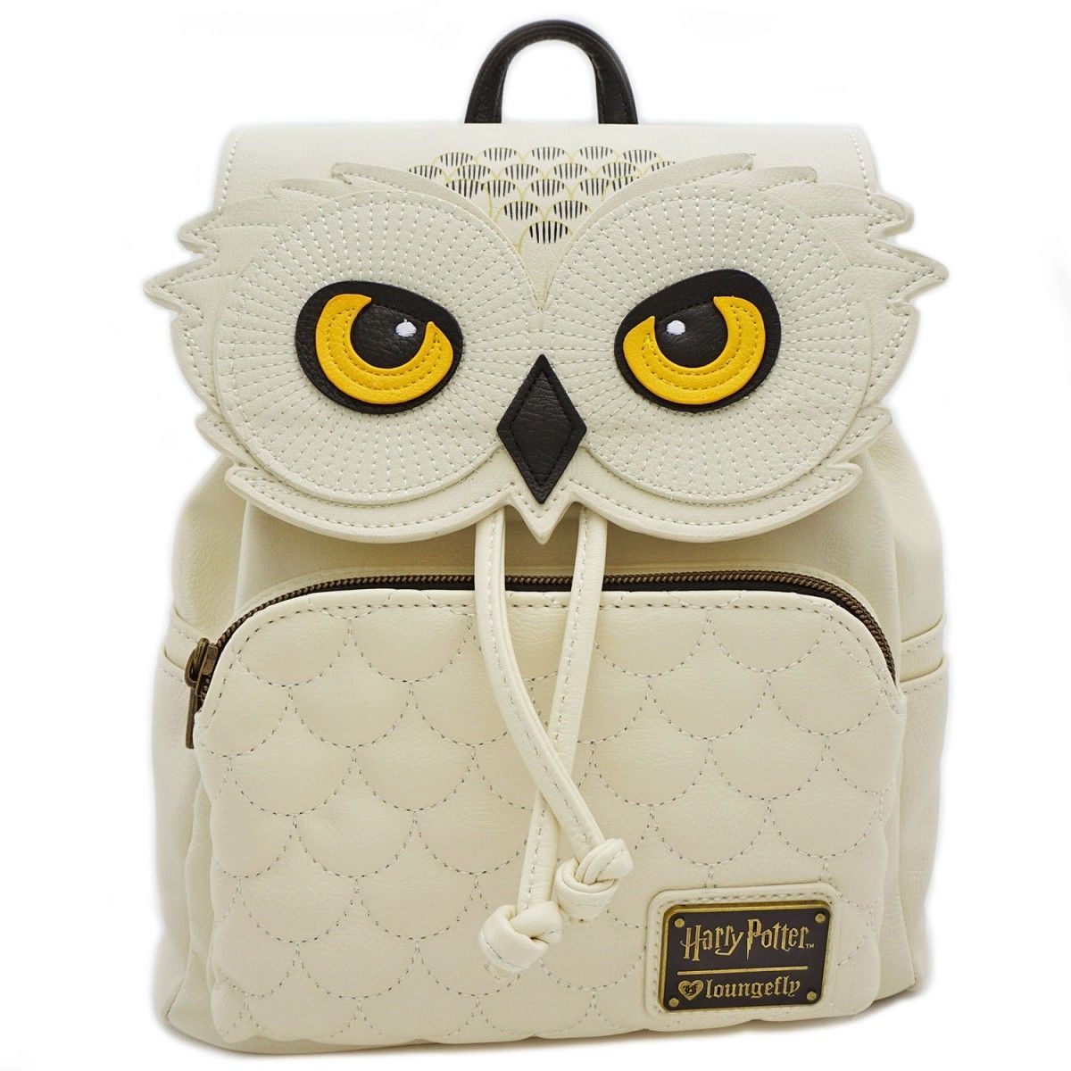 Loungefly Harry Potter Hedwig Snow Owl Mini Faux Leather Bag Backpack