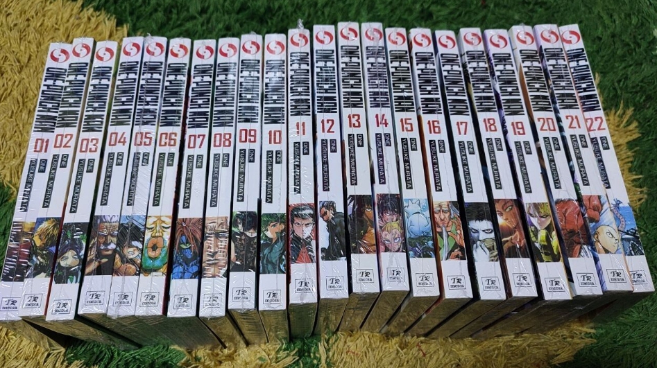 One Punch Man Vol 1 Vol 24 Set English Comic Yusuke Murata Manga