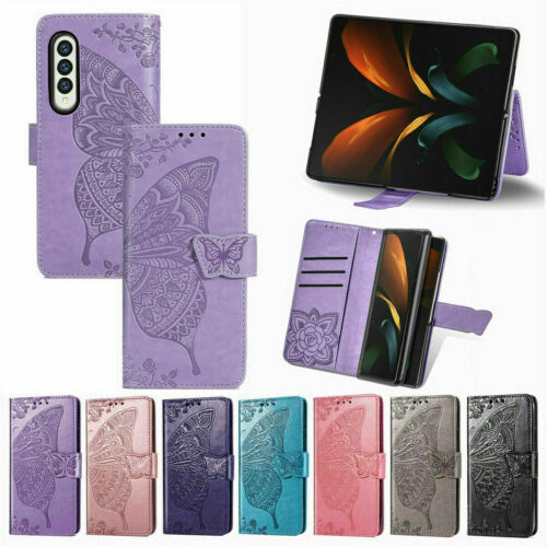 For Samsung Galaxy Z Fold 2 Z Fold 3 5G Leather Wallet Flip back Case Cover