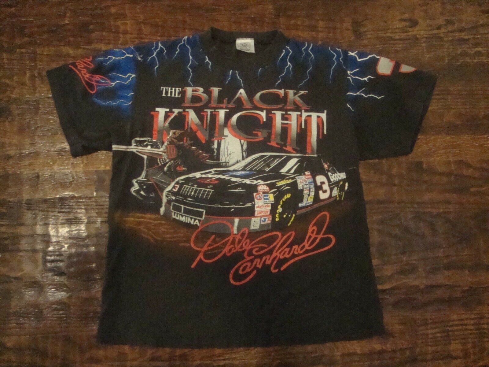 black knight dale earnhardt shirt