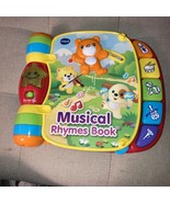 VTech 80166700 Musical Rhymes Educational Book for Babies - $9.50