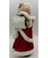 Vintage ANNALEE 1990 10&quot; Mrs. Claus Doll Christmas Holiday - $37.62