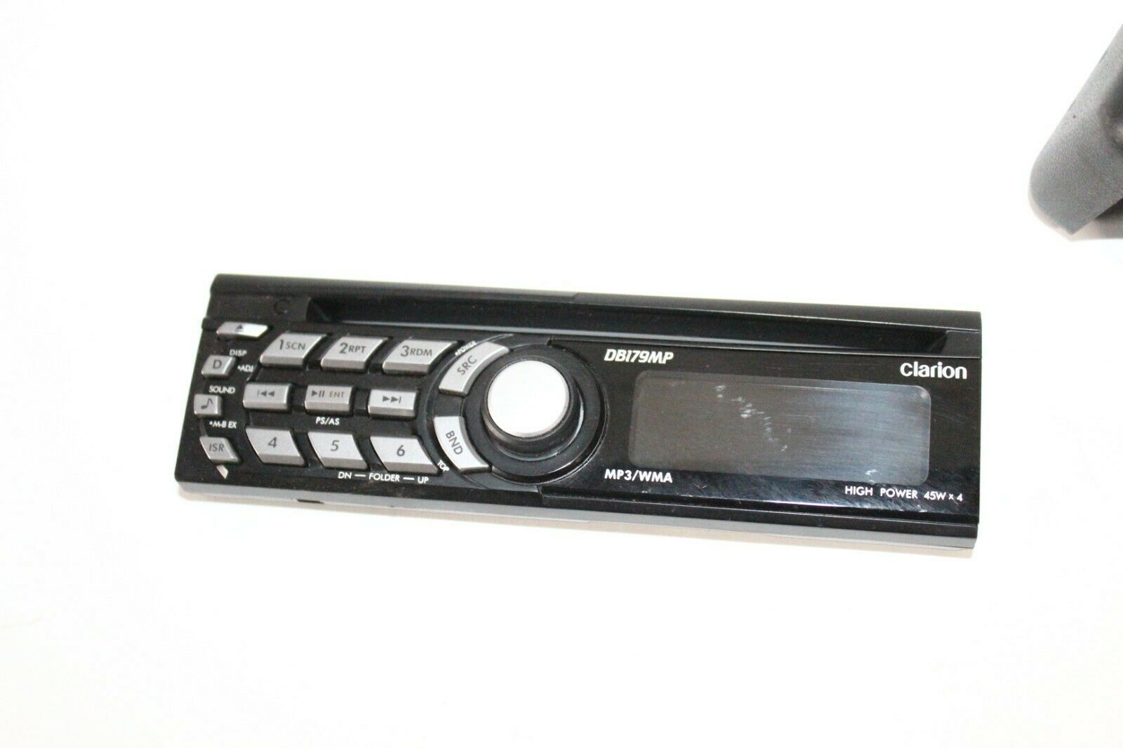 CLARION DB179MP HEAD UNIT CD PLAYER SINGLE DIN REMOVABLE FACE PLATE W