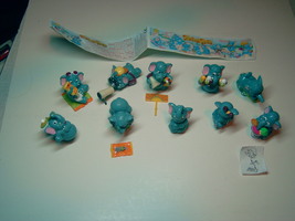 Kinder - 1999 Tropical Fants - complete set + paper - surprise eggs - $11.00