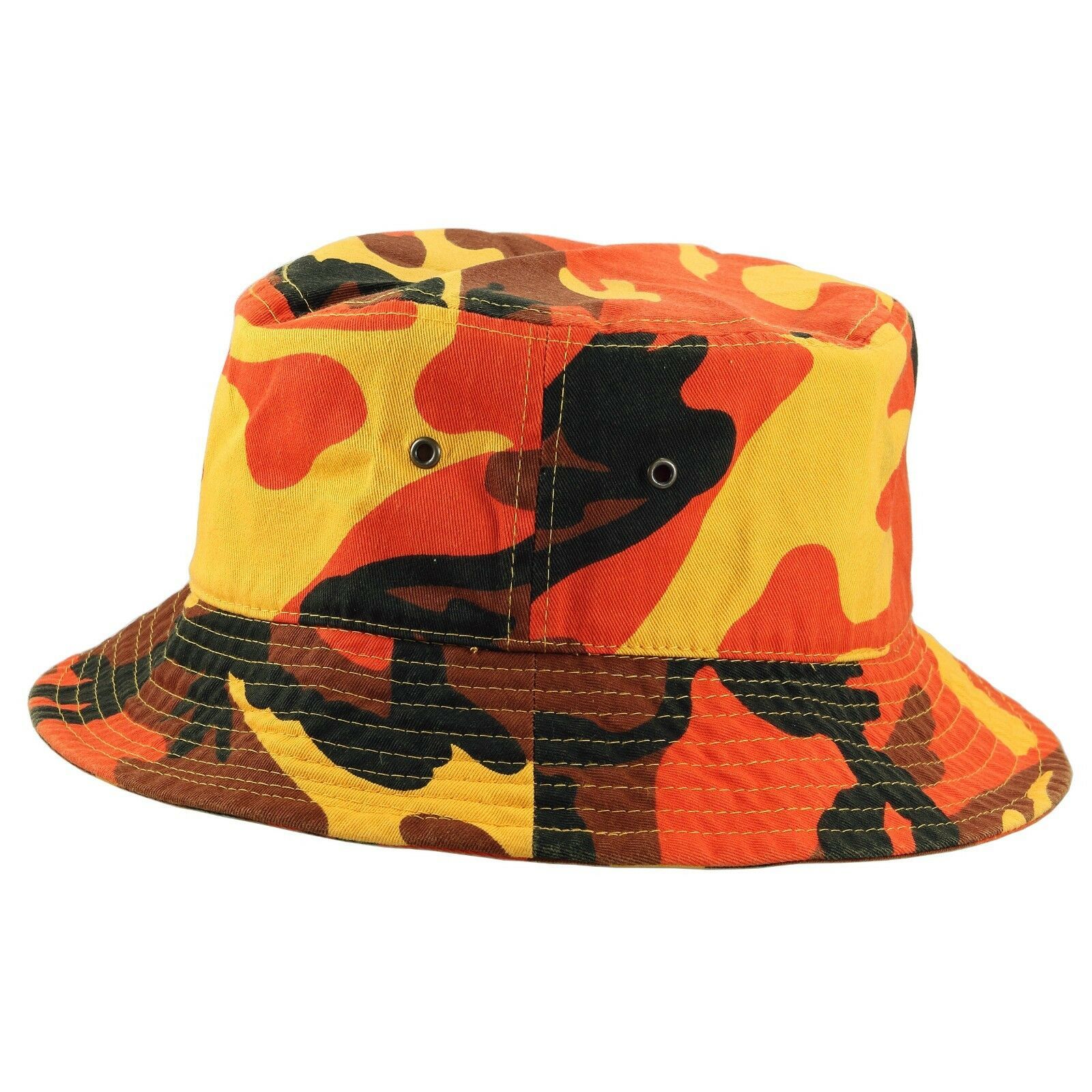 Pittsburgh Steelers Camo Bucket Golf Fishing Sun Hat Cap