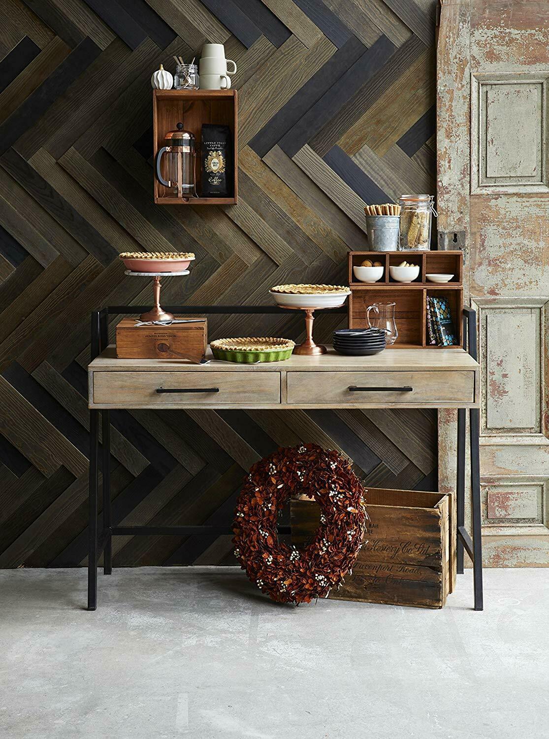 Timberwall Landscape Collection Black Rock Desert Wood Wall Panel