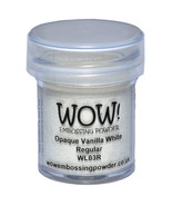 WOW! Embossing Powder 15ml-Opaque Vanilla White - $18.47