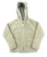 J Crew Crewcuts Girls Sherpa Fleece w Cat Ears Zip Front Hooded Size 14 ... - $36.79