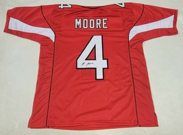 RONDALE MOORE SIGNED AUTOGRAPHED PRO STYLE XL JERSEY JSA SIGNATURE DEBUT COA image 2