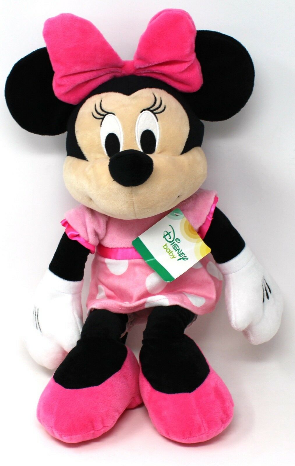 14 Disney Babies Minnie Mouse Stuffed Animal Plush Toy Doll Pink Pajamas Baby Toys Hobbies Stuffed Animals