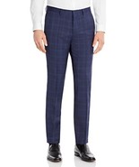 Hugo Hesten Plaid Extra Slim Fit Suit Pants 32 R Blue - $103.45