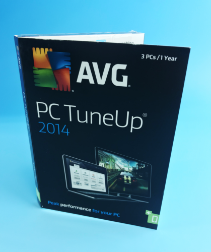 Primary image for AVG 1 year TuneUp software for 3 PCs Windows compatible #4079