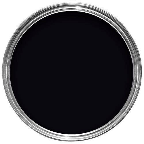 Super Gloss Enamel Black Paint for Wood, Metal. plastic, concrete 100ml