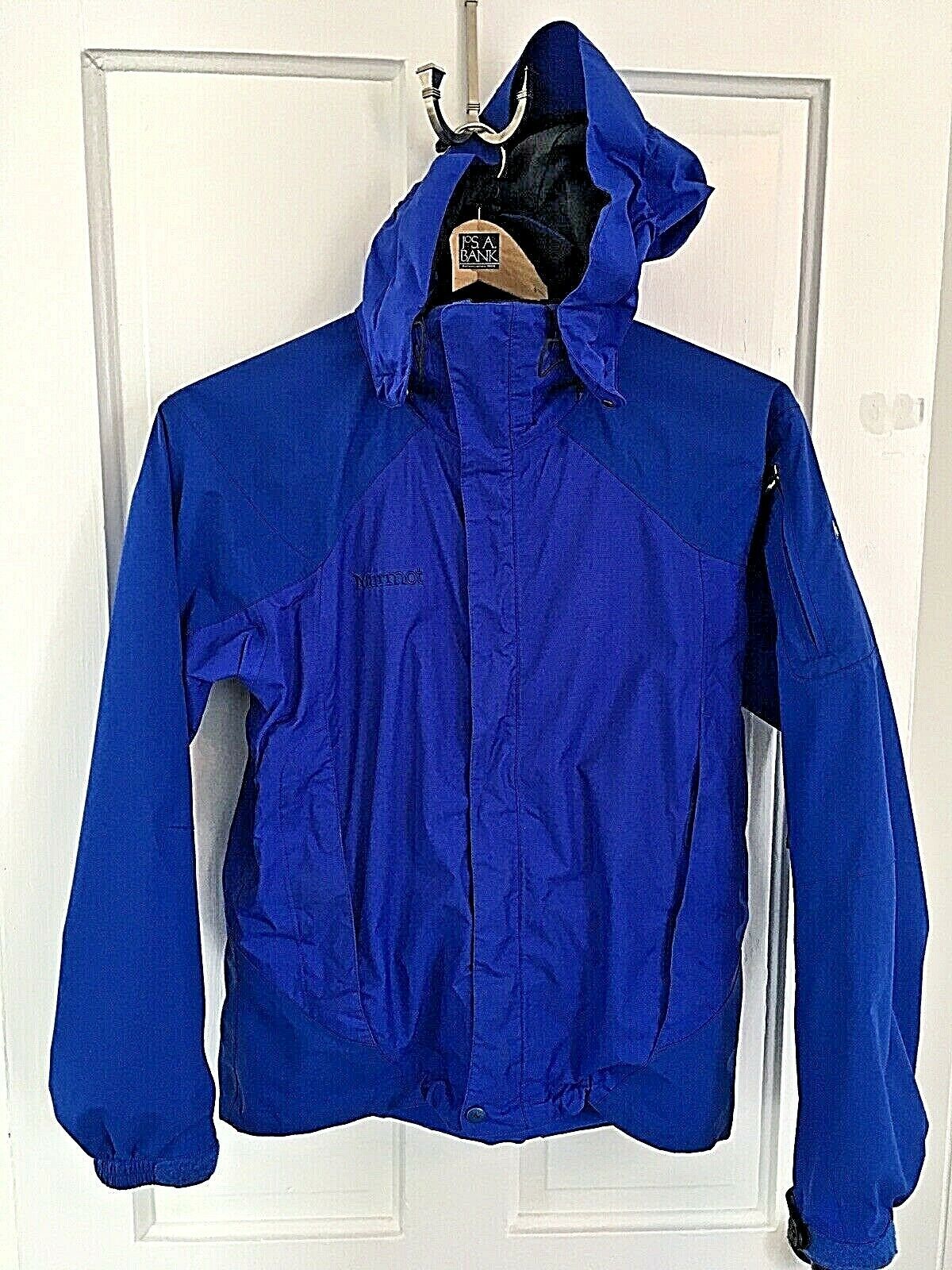 MARMOT Women's Hooded Weatherproof Ski Jacket Shell Color Bright Blue ...
