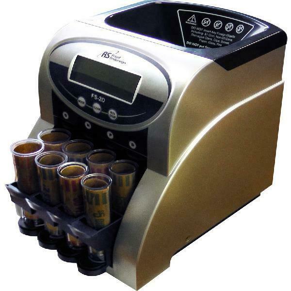 Commercial Coin Counter Sorter Machine Fast Sorting Digital LCD Money