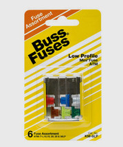 Bussmann Buss ATM Low Profile Mini Fuse Assortment BP/ATM-A6LP-RP KM-6LP... - $35.42