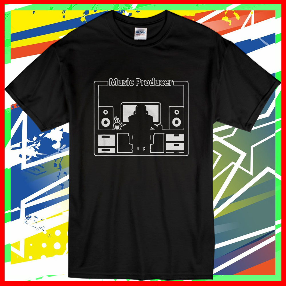 Electronic Music Producer Beatmaker Logo Men & Women T-shirt
