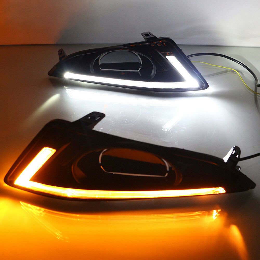 for Nissan Bluebird LED Car DRL Daytime Running Lights w/ Fog Driving ...