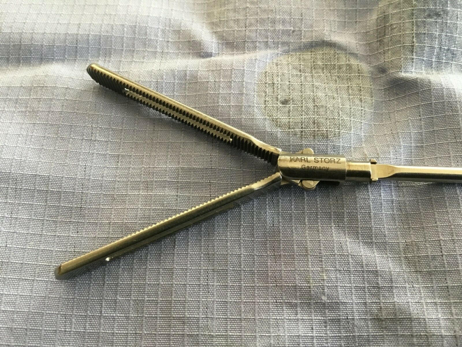 Karl Storz 33310C Clickline Bowel Grasper Insert, Fenestrated Double Action Jaws Everything Else