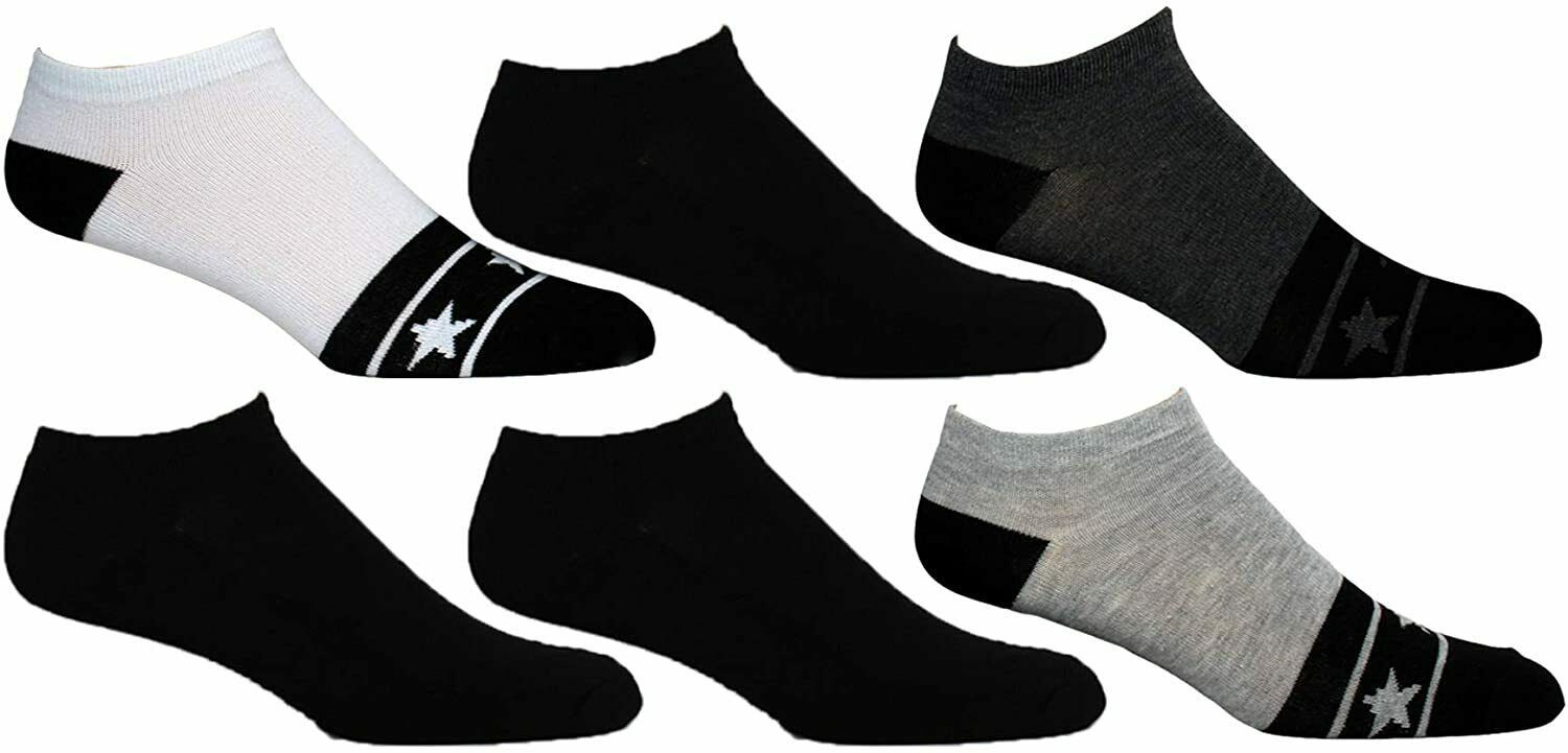 STEVE MADDEN 8-Pairs Low Cut Comfort Ankle Socks (Men's Shoe Sz. 6-12.5) NWT