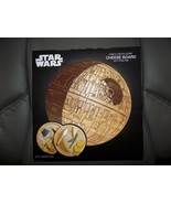 Cutting/Serving Board Circo Lucasfilm &quot;Death Star&quot; Rubberwood Round Cheese - $99.60