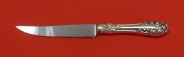 Rose by Wallace Sterling Silver Steak Knife Serrated HHWS Custom 8 1/2" - $78.21