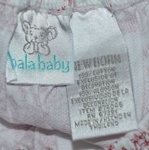 Koala Baby White Red Bears Flowers Dress Bloomers Hat Set Newborn image 8