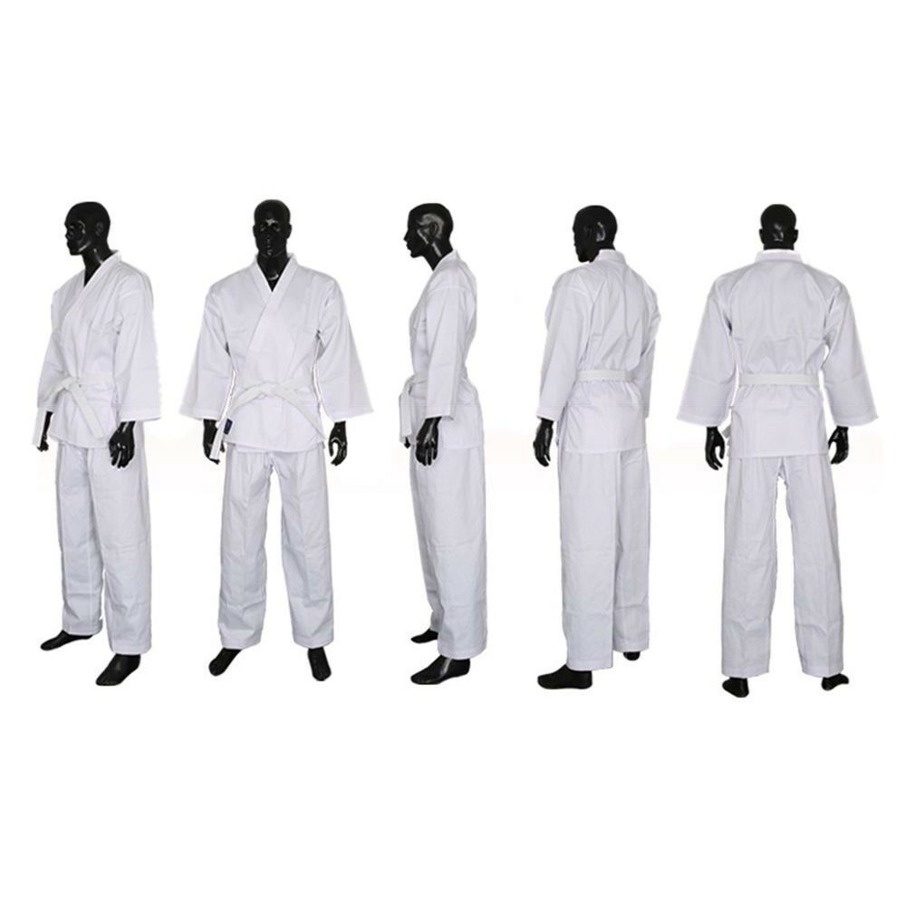Karate Clothes Cottonpolyester Threequarter Sleeves Tournament Adults