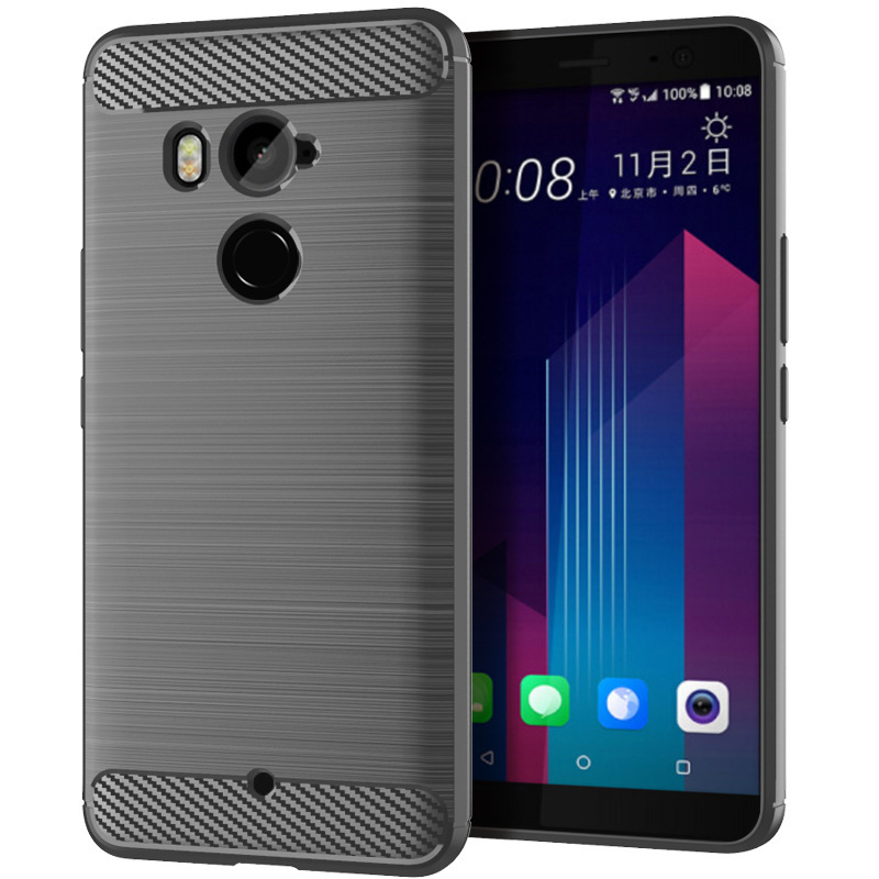 Smartphone case for HTC U11 Life Silicone phone case grey